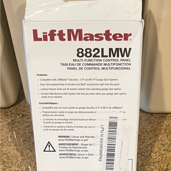 LiftMaster 882LMW Multi-Function Control Panel - Picture 2 of 2